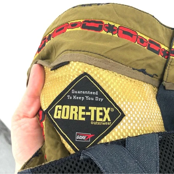 ROSSIGNOL Ski Snowboard Pants Men L Gore-Tex Blue Winter Snow Outdoor Snow Pants - Picture 12 of 14